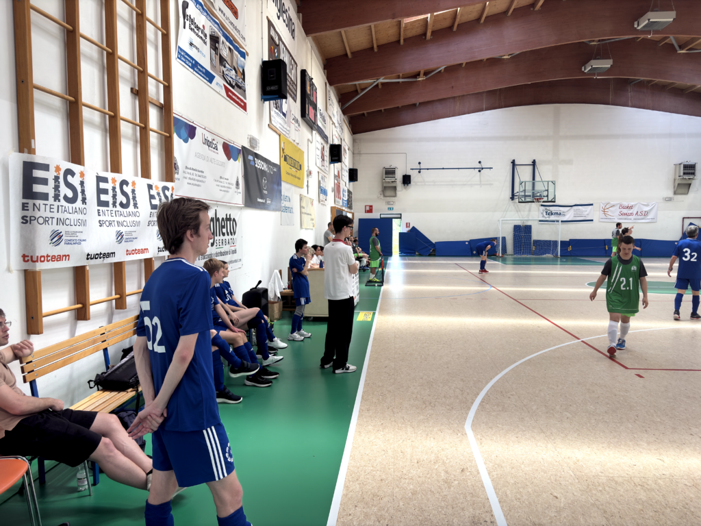 Inquadrata la panchina dell'Universal Sport Sovizzo