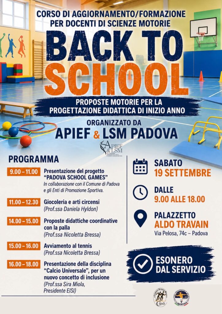 Locandina dell'evento Back to School